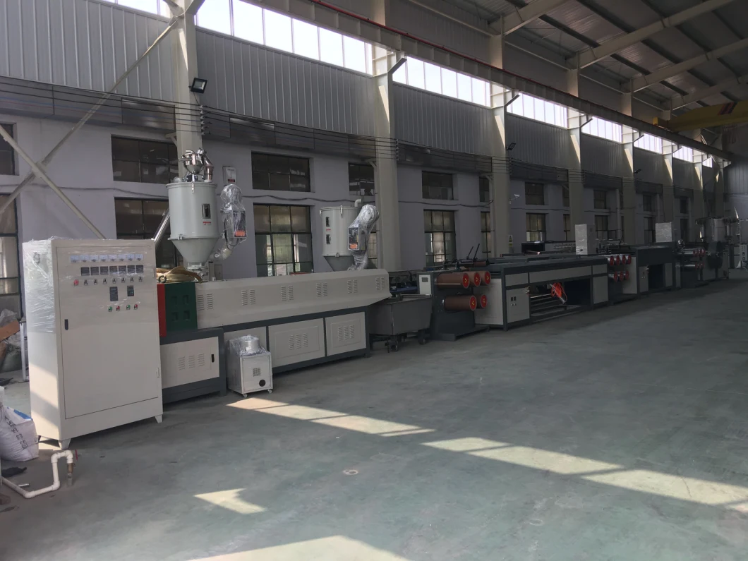 PP Reinforcing Fibers Production Line PP Monofilament Yarn Extruder