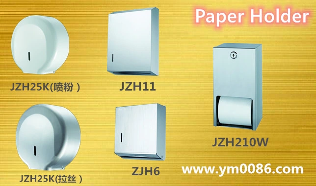 Bathroom Accessories Stainless Steel Hand Paper Towel Dispenser Tissue Paper Holder