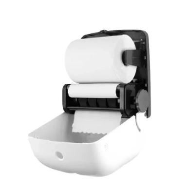 Plastic Auto Cutting Paper Towel Dispenser Paper Roll Holders High Quality Hand Towel Auto Cut Dispenser