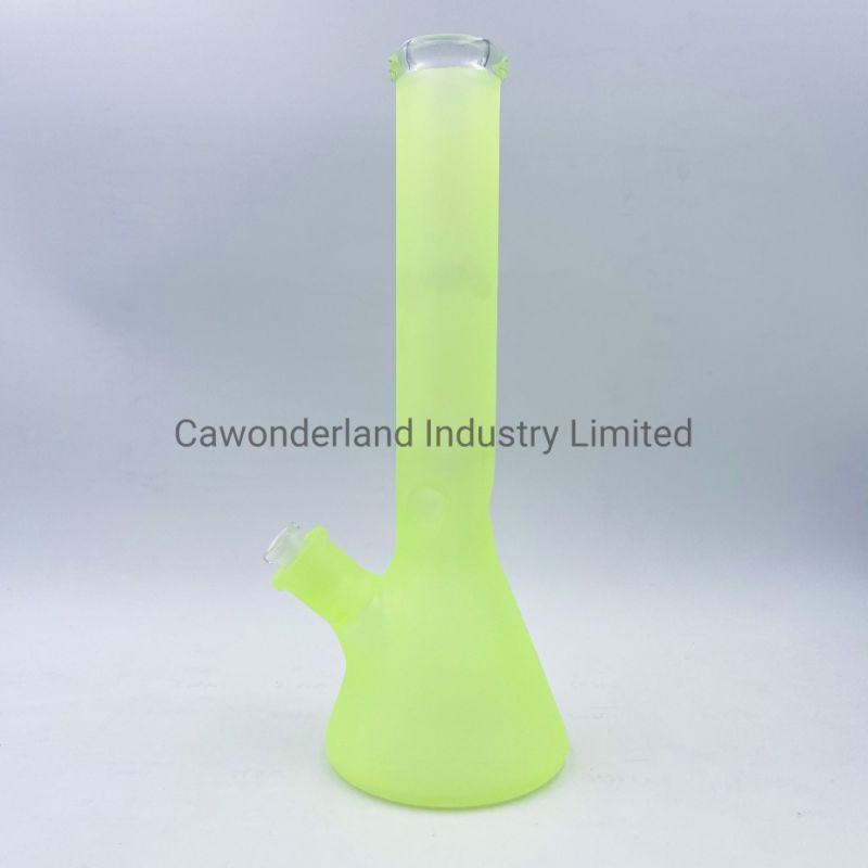 Wholesale 35cm 7mm Thickness Colorful Glass Smoking Water Pipe