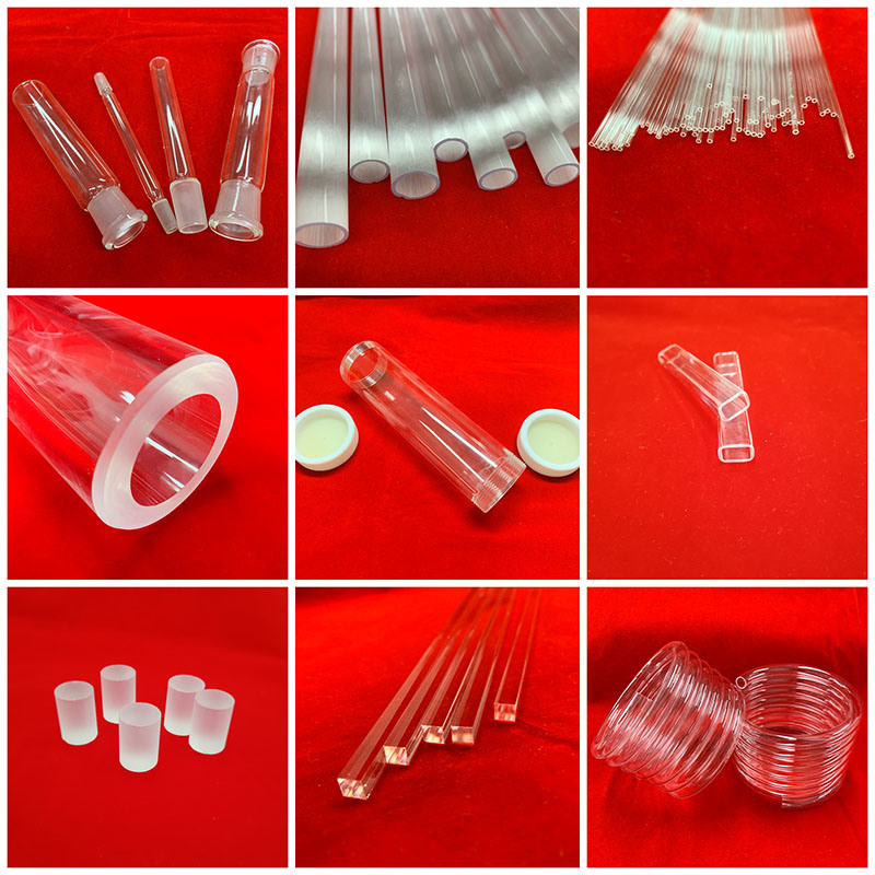 Optical Quartz Glass Rod Optical Quartz Lens