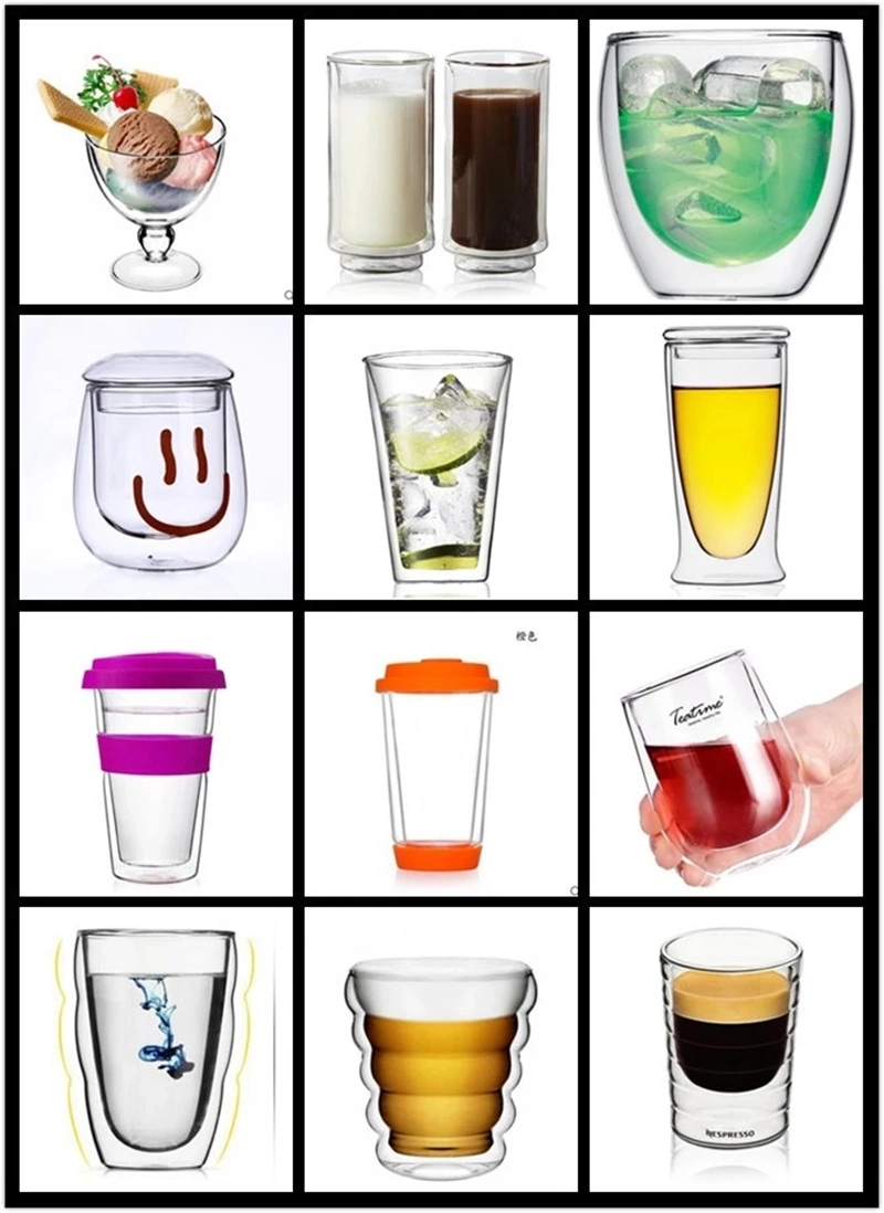 High Quality 300ml Glass Tumbler Transparent Juice Glass Pressed Drinking Glass Cup