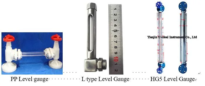 Oil Water Gasglass Tubular Level Gauge Glass Plate Level Indicator