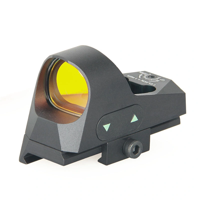 Mini Reflex Sight with Riser 1X25mm 3 Moa Red DOT Reticle Graphite