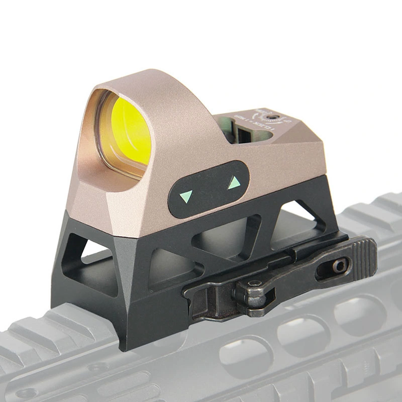 Mini Reflex Sight with Riser 1X25mm 3 Moa Red DOT Reticle Graphite