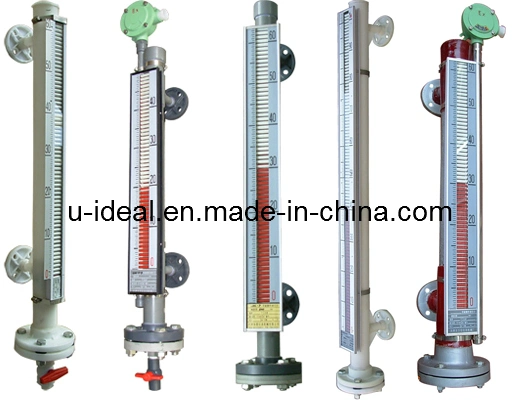 Uhc-C-L Level Meter Oil Meassued Magnetic Level Gauge Level Indicator with LED Lighting