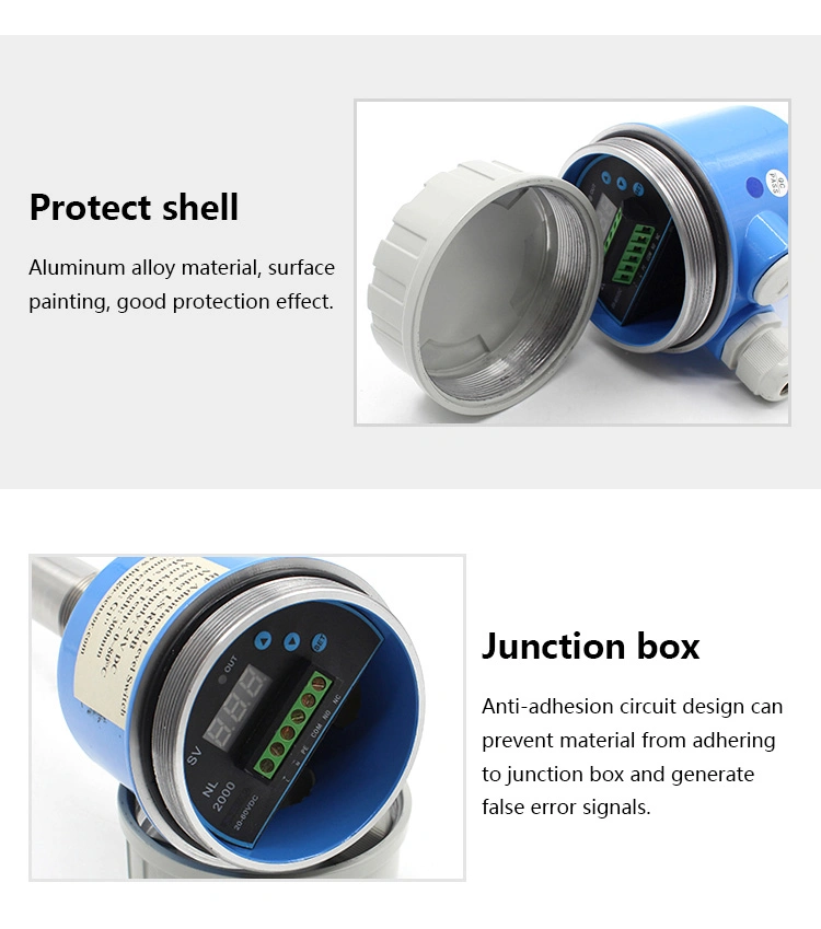 Anti-Corrosion Intelligent RF Admittance Level Meter RF Capacitance Liquid Level Meter Liquid Level Switch