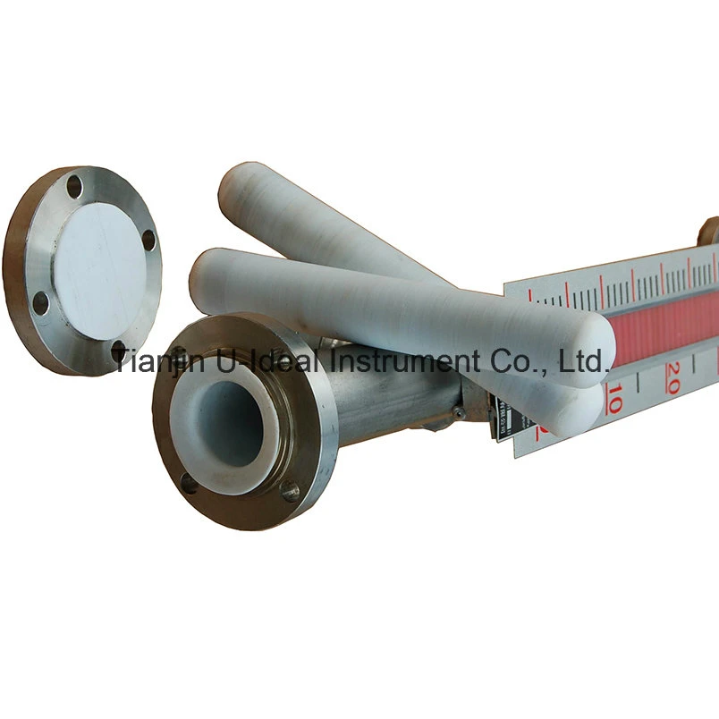 Top-Mounted Bi-Color Magnetic Float Level Indicator-Level Sensor (level transmitter is optional)