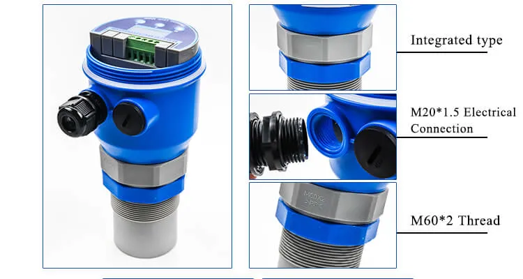 Non-Contact Long Distance Ultrasonic Water Level Sensor Waste Detector