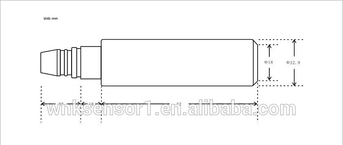 4-20mA Analog Output Water Level Sensor Price for Pool