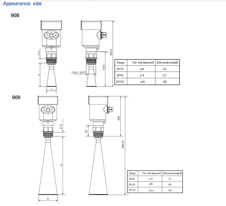 Digital Water Level Controller Radar Level Meter