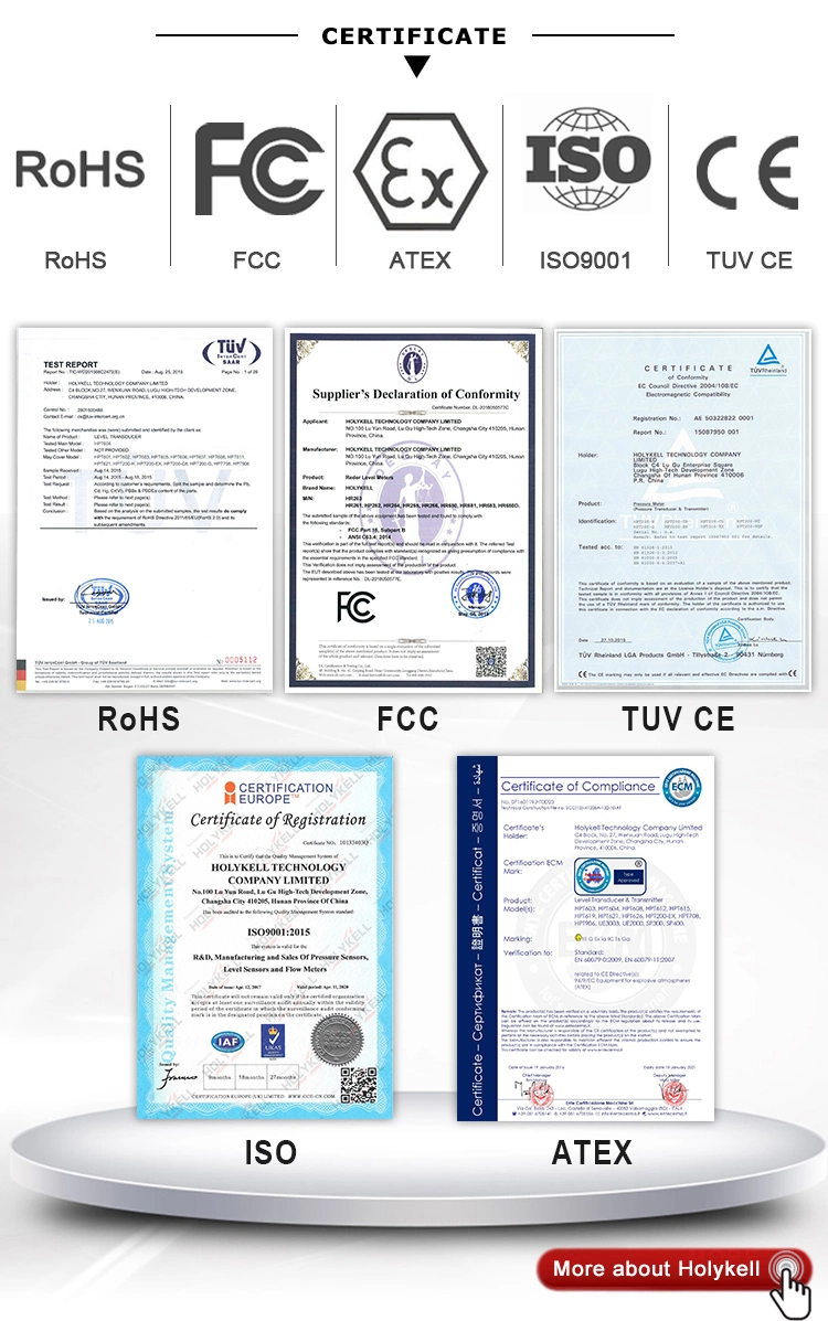 European Ce Standard Analog Water Level Sensor