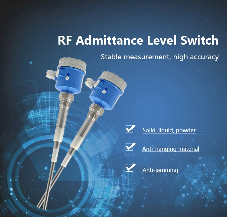 Anti-Corrosion Intelligent RF Admittance Level Meter RF Capacitance Liquid Level Meter Liquid Level Switch