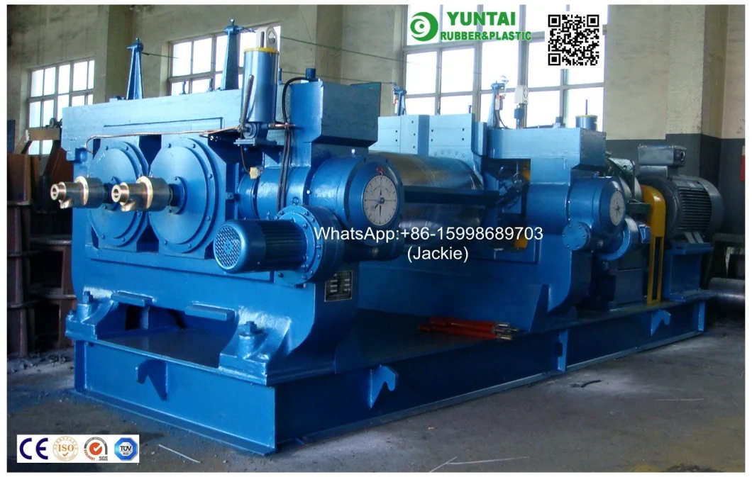 660 Bearing Rolls with Automatic Stock Blender Rubber Open Mixing Mill