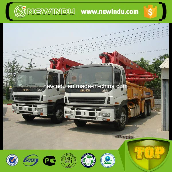 Concrete Pump Truck 48m Truck Mounted Squeeze Cement Pump Truck Hb48K Truck