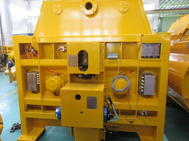 Modular Concrete Mixing Plant by Twin Shaft Mixer of 1.5L Capacity