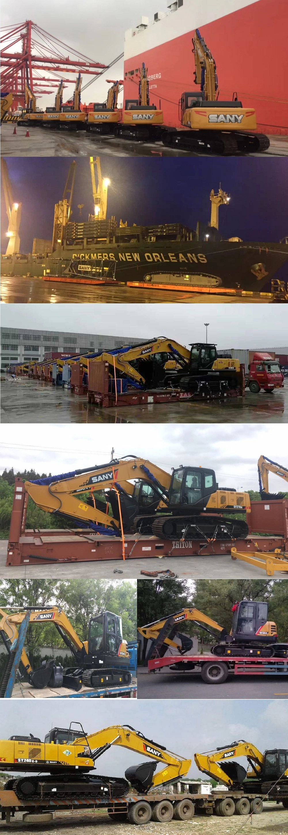 Sany 21 T Construction Machinery Excavator Medium Excavation Equipment for Hot Sale