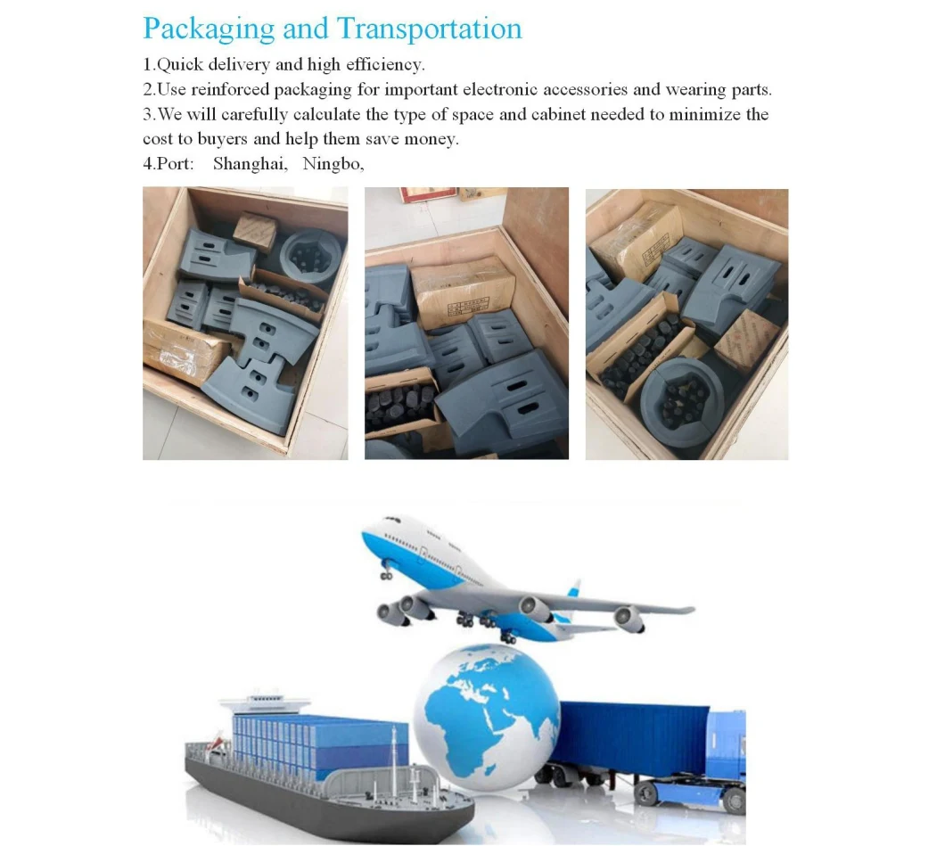 Concrete Mixer Wear Parts Mixing Blade Arm Liner Plate