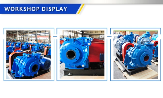 Cement Slurry Pump, Centrifugal Slurry Pump with Electric Motor Driven