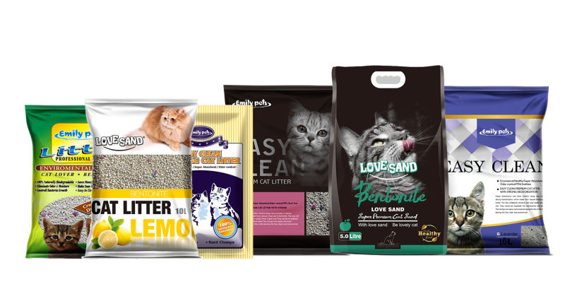 Bentonite Cat Litter for Pets Factory Basura De Gatos Py-Pets