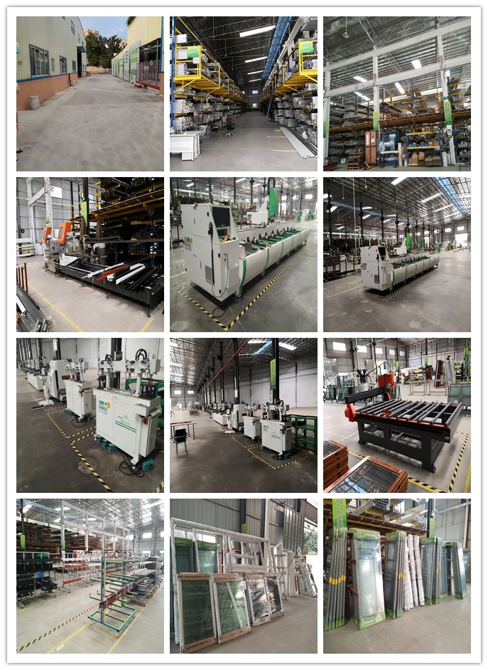 Full Opening Aluminum Double Tempered Glass Bifolding Door