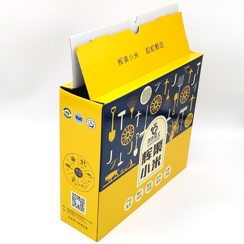 Custom Printing Size Custom Staple Food Packaging Carton