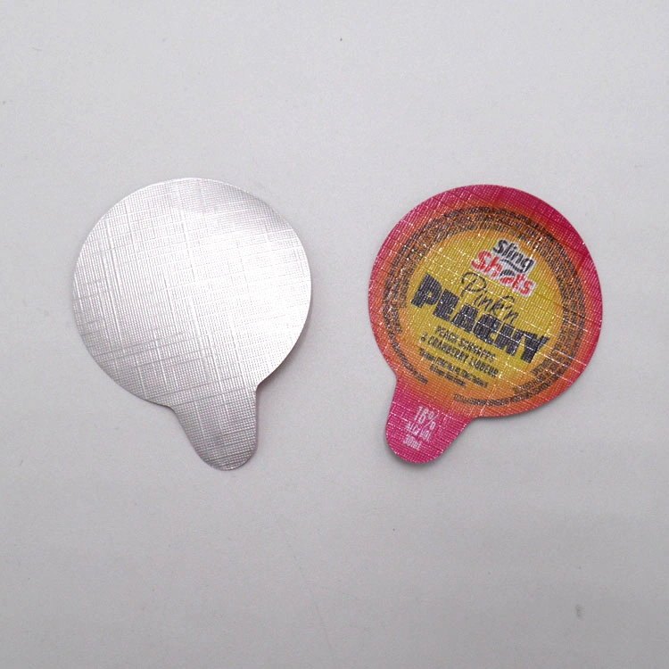 45mm K Cup Coffee Lid PP Heat Sealing Printed Aluminum Foil Lid
