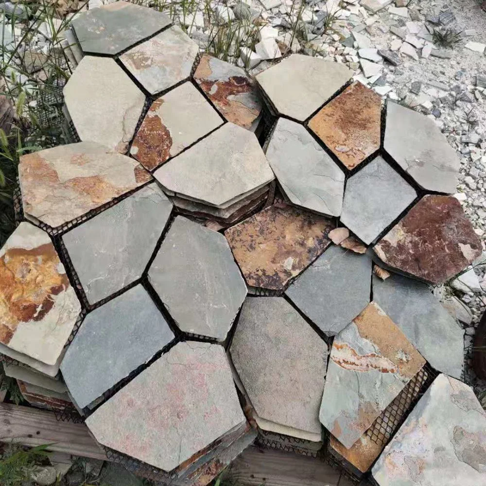 Wholesale Cheap Natural Stone Flamed Granite Pavement Stone