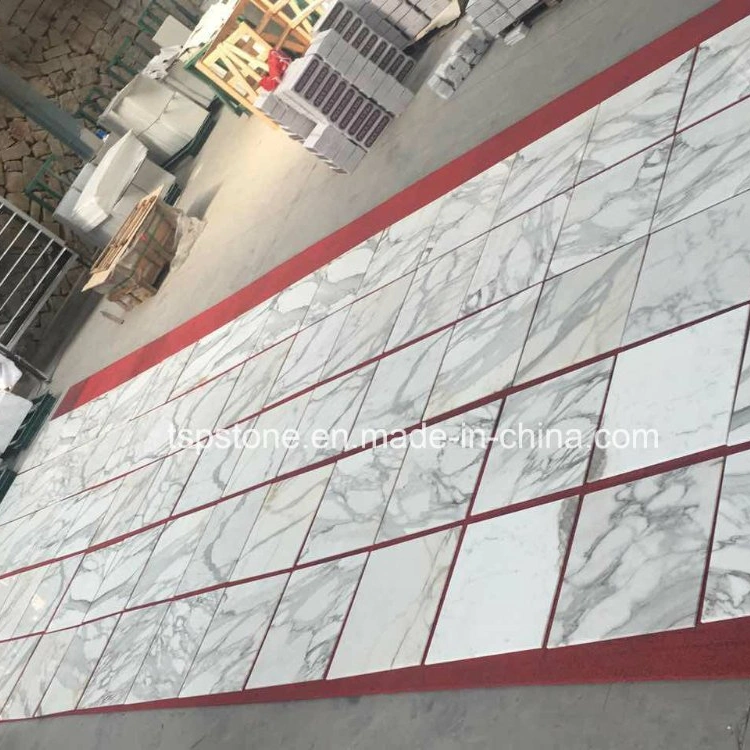 Natural White/Black Marble Stacked Stone Veneer Tiles for Commercial