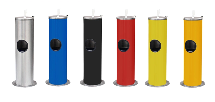 Wet Wipes Dispenser with Trash Opening Wet Tissue Disinfectant Wipes in Bucket