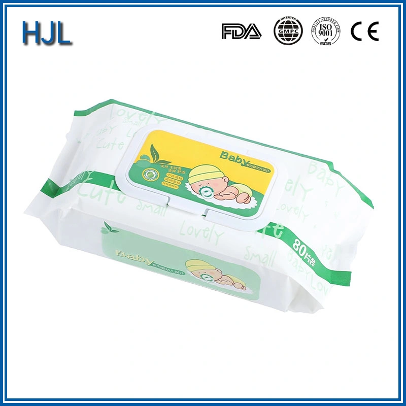 Organic Naturally Sensitive Skin Wet Wipes for Baby Without Fragrance