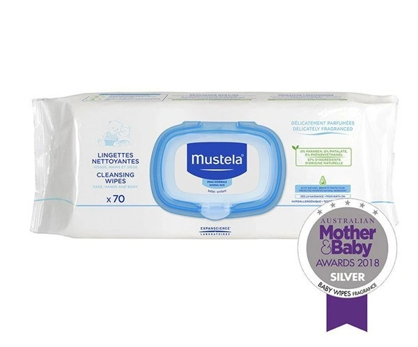 Factory Price Wholesale OEM ODM Logo Natural Fabric Baby Wet Wipes for Sensitive Skin