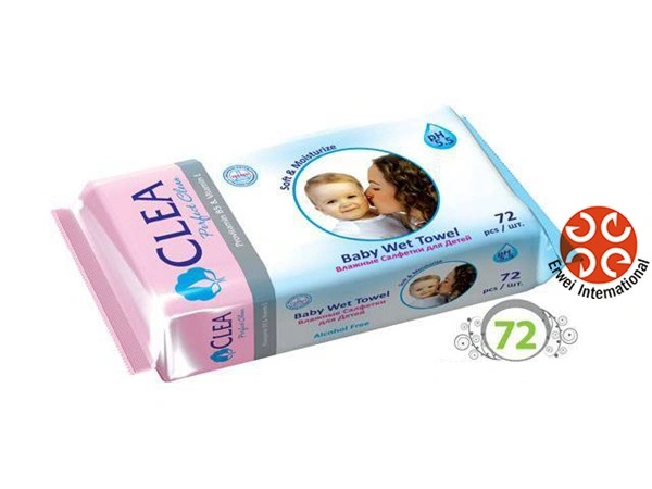 Factory Price Wholesale OEM ODM Logo Natural Fabric Baby Wet Wipes for Sensitive Skin