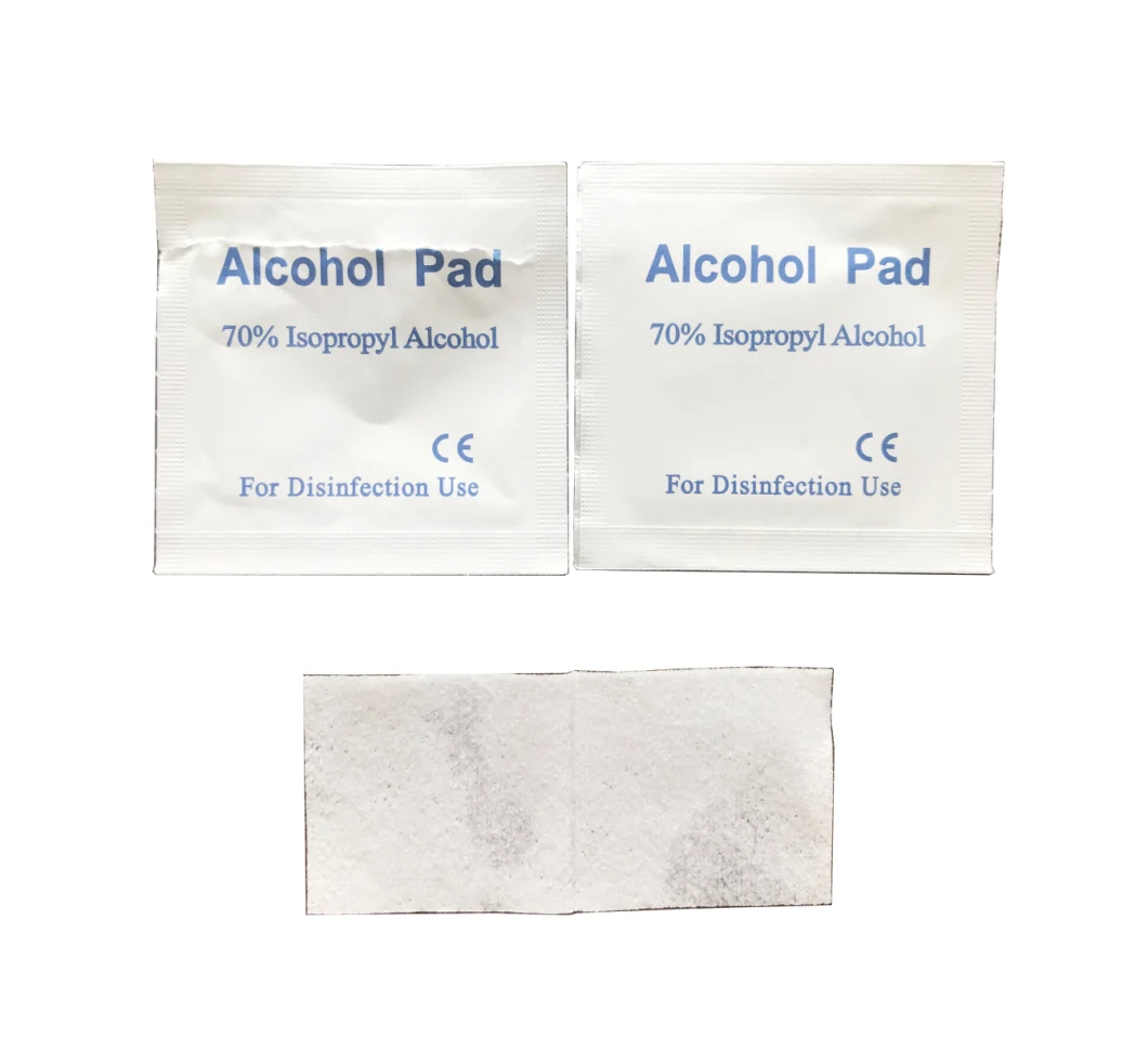 75% Disinfectant Alcohol Wipes for Hand Free Alcohol Portable Anti-Bacteria Wipes 50 Per Pack