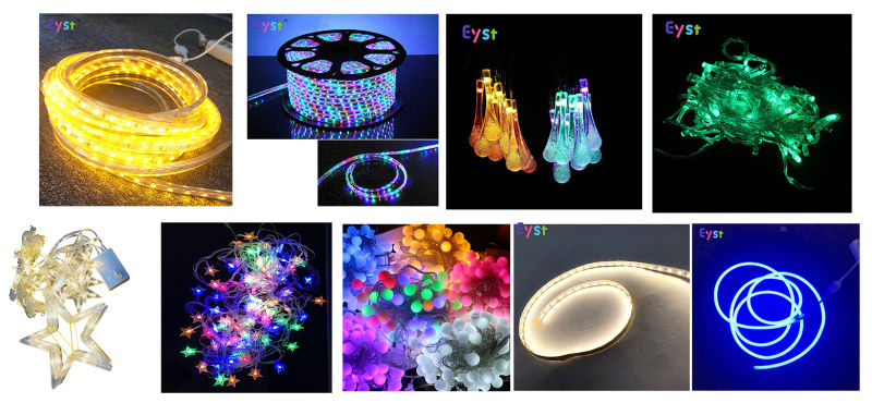 Christmas Holiday Garden Light Decoration Long Life and Wear Resistant with Ce RoHS IP65 Certification Use in Home