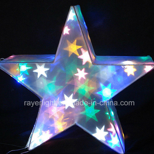 PVC Lighting Decoration LED Gift Box Holiday Colorful Christmas Ornaments