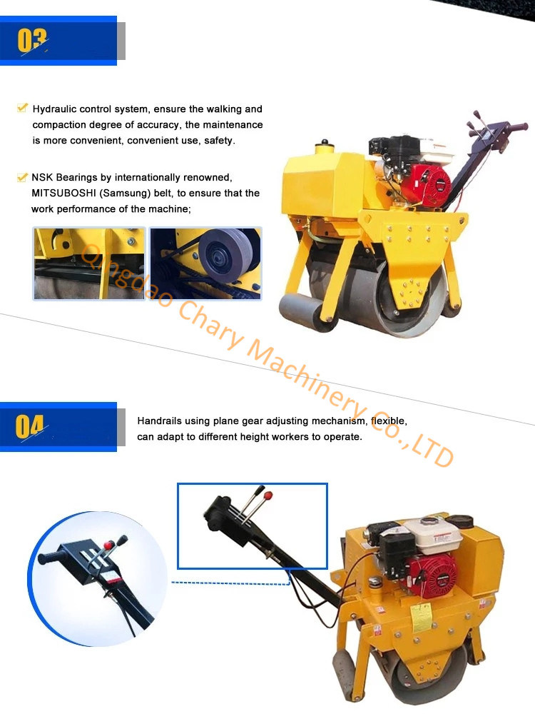 China Famous Small Roller Brand Chary Mini Compactors