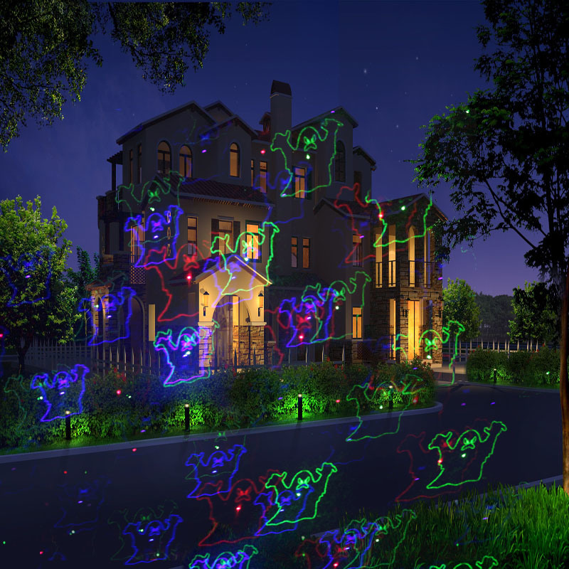 Christmas Festival Garden Lighting Decoration Laser Light with Bluetooth Speaker for Christmas Lighting Decoration Laser Projector