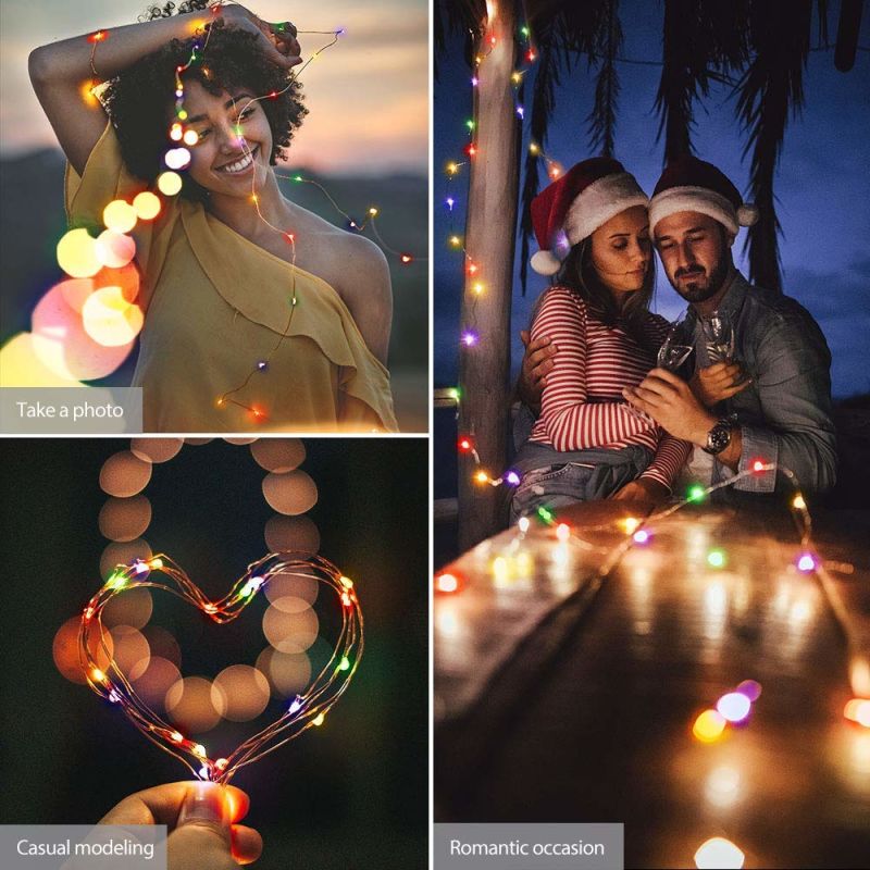 Outdoor String Lights, Waterproof Decorative String Lights for Patio, Garden
