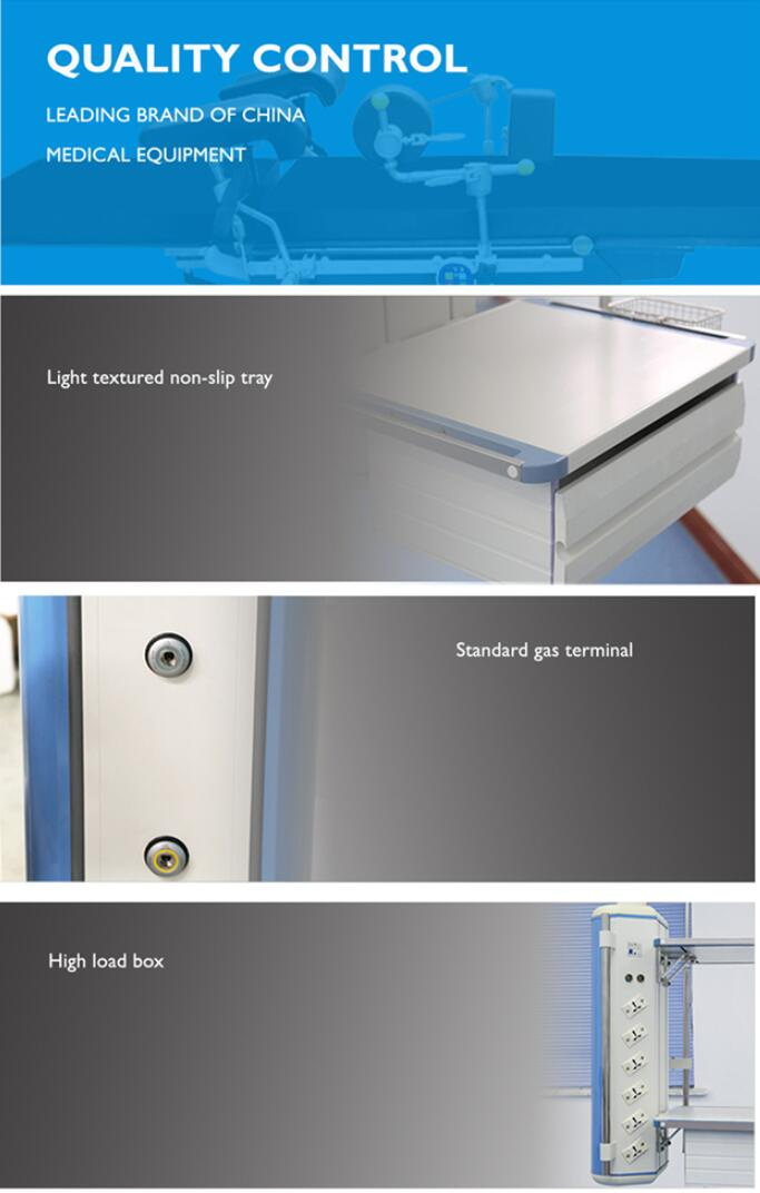 Chinese Factory Hospital Single Arm Ceiling Electric Surgical Endoscopic Pendant with Single Arm