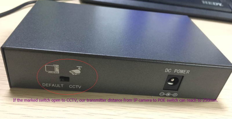 10/100m Single Mode Single Fiber Sc20km 8 Ports Poe Switch with Marvell Chip