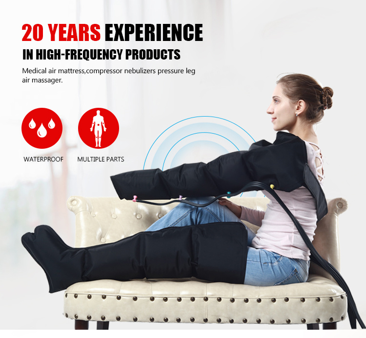 Sports Recovery Boots Air Compression Therapy Leg Foot Massager Machine