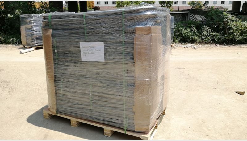 Temporary Flat Leg Galvanized Steel Safety Pedestrian Barrier
