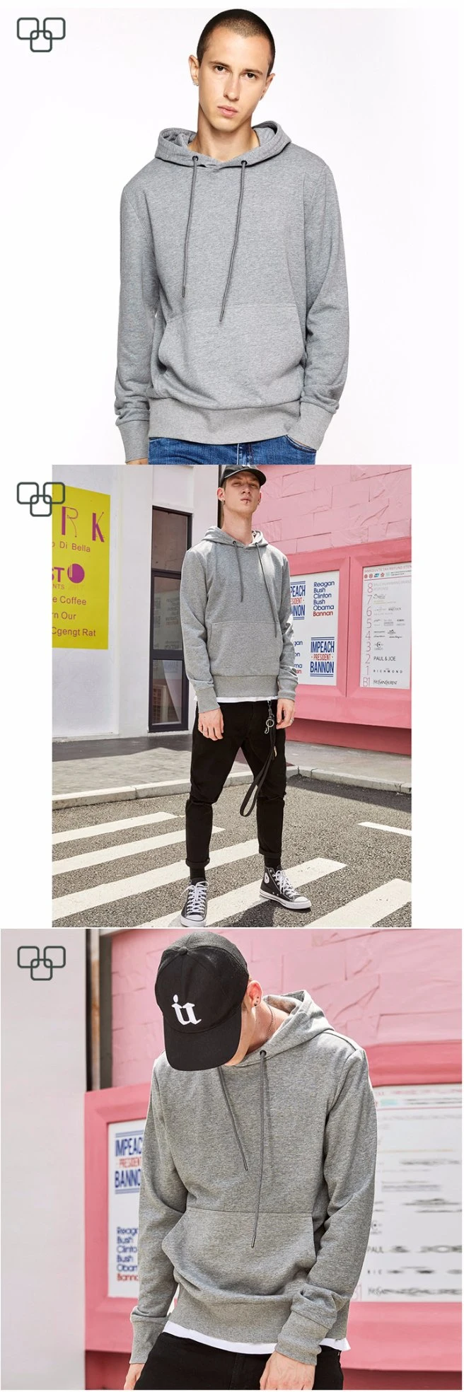 2019 Customize Hoodie Blank Streetwear Hoodie Wholesale Hoodie Sweatshirt