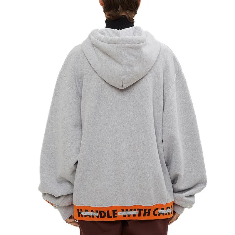 Pullover Women Oversized Printing Embroidery Cotton Hoodie