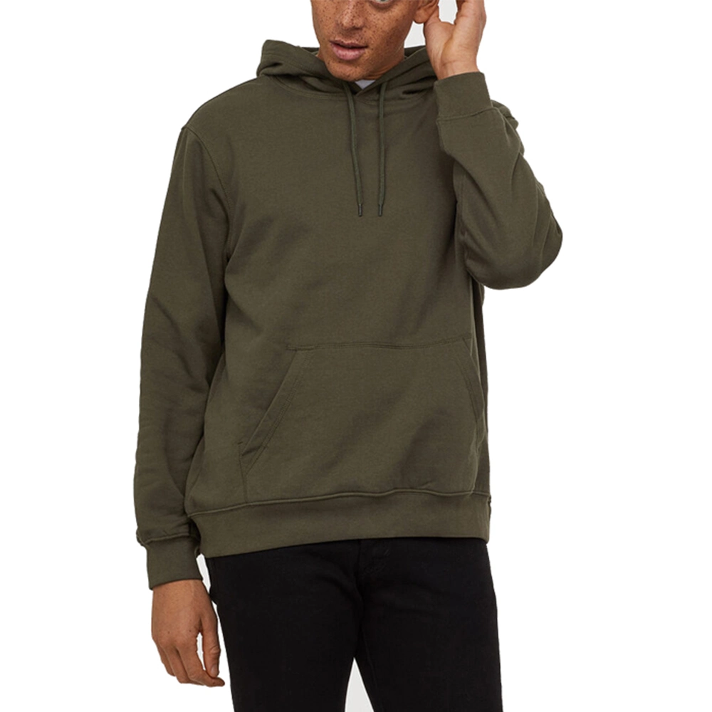 Custom Solid Color Oversized Hoodies Heavyweight Men's Plain Hoodies