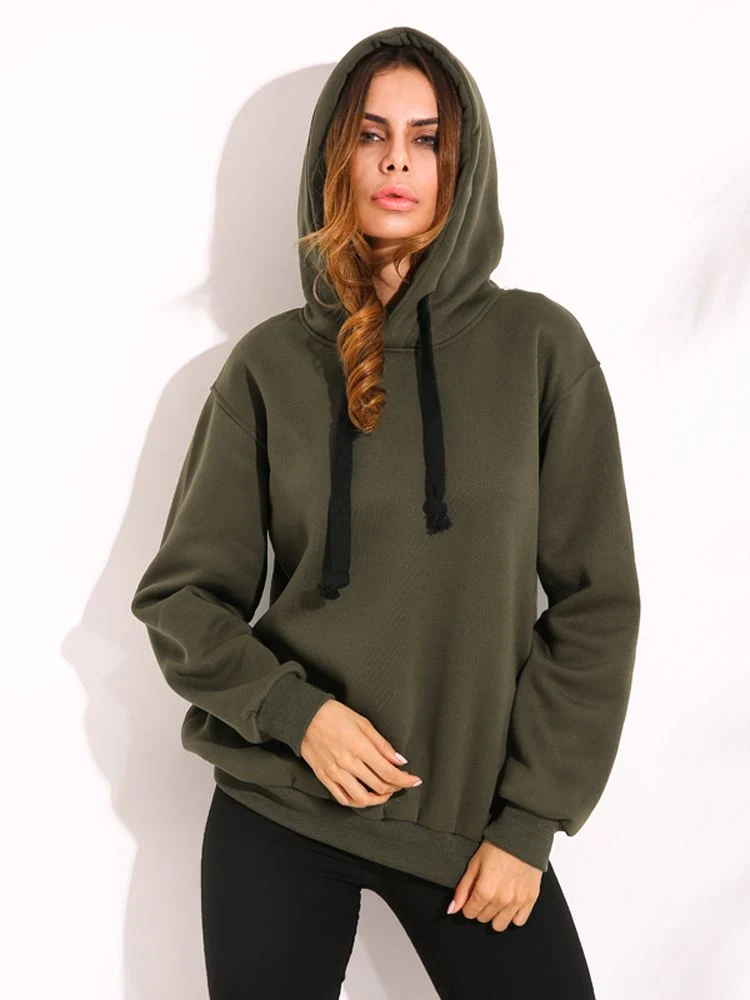 Best New Solid Colors Long Hoodies for Women