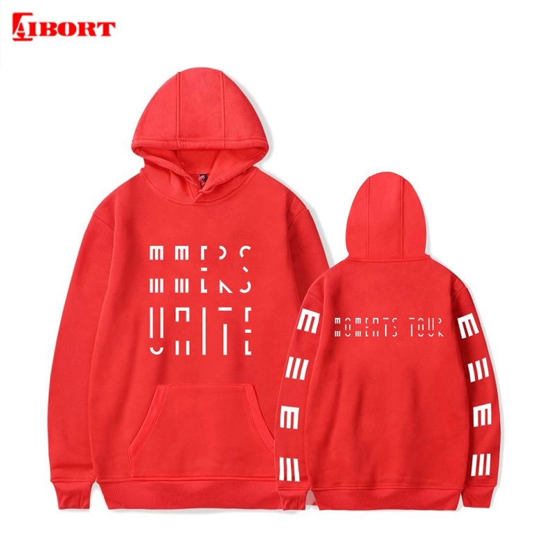 Aibort Men's Causal Streetwear Printed Pullover Hoodie (T-ST-37)