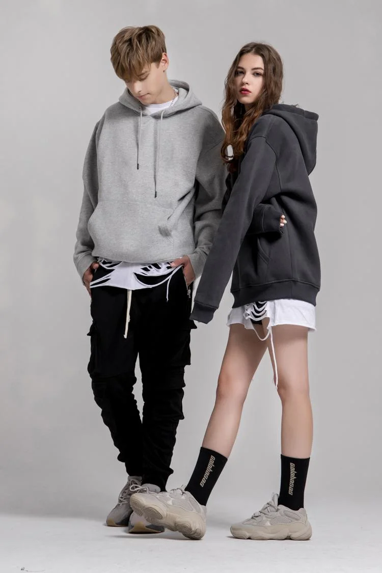 Unisex Men Casual Customized Cotton Fleece Wholesale Hoodies