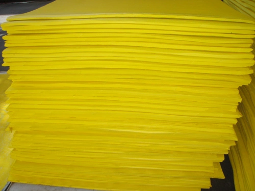 Customized Thickness Yellow EVA Sheet China Supplier